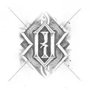 October 9th 2021 written vertically in roman numerals tattoo design idea