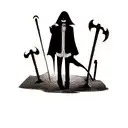 Grim Reaper tattoo design idea