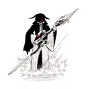 Grim Reaper tattoo design idea