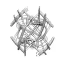 dna double helix tattoo design idea