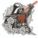 Darth Vader tattoo design idea