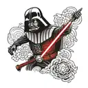 Darth Vader tattoo design idea