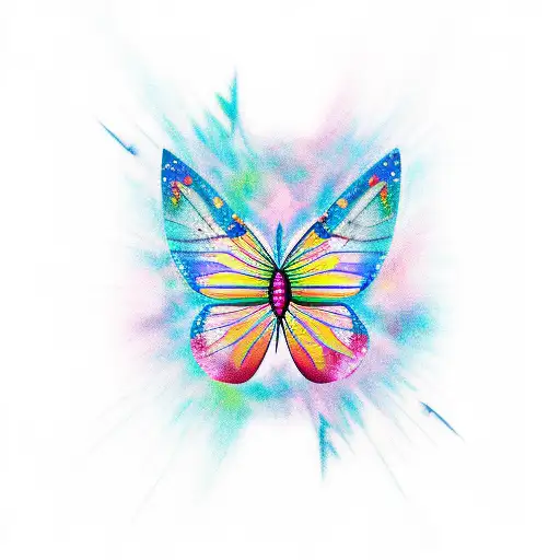 mariposa tattoo design idea