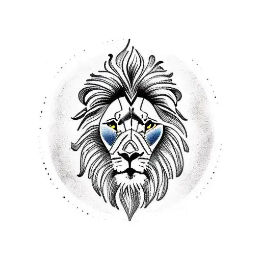 Lion, Clock, Roman Numerals, 11:00, Doves, Vincenzo tattoo design idea