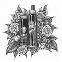 Juice WRLD 999 tattoo tattoo design idea