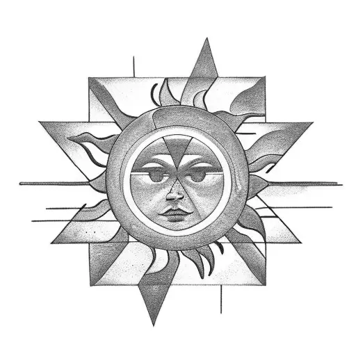 Collection of sun hand drawn. Bohemian linear logos, icons and symbols.  Boho sunrise logo design Line art vector illustration. Minimalist geometric  various design elements 4835414 Vector Art at Vecteezy