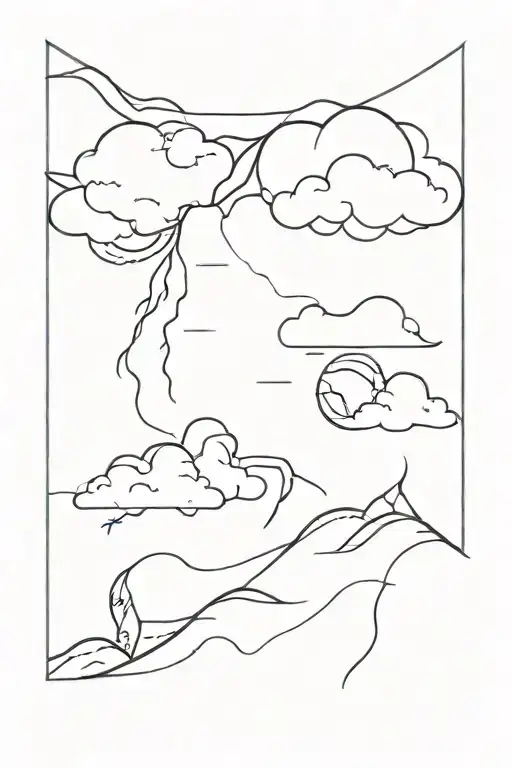 I have always been a storm tattoo design idea