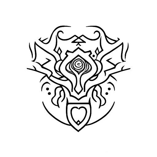 identity tattoo design idea