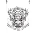 cables progress tattoo design idea