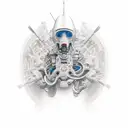 cables progress tattoo design idea