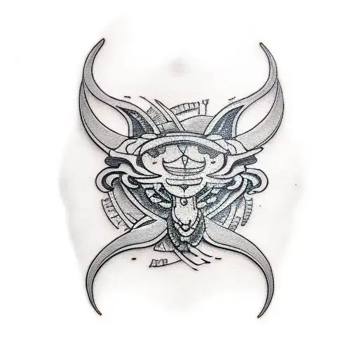 attitude indicator tattoo design idea