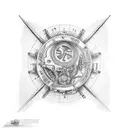 attitude indicator tattoo design idea