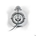 attitude indicator tattoo design idea