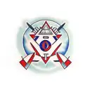 attitude indicator dc-8 tattoo design idea