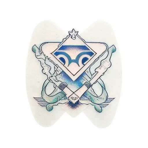 lines with letters M R E J G D tattoo design idea