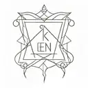 ken carson logo tattoo design idea