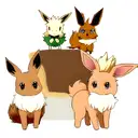 eevee evolutions tattoo design idea