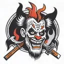 hatchet man icp tattoo design idea