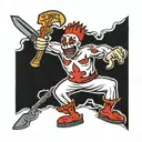 hatchet man icp tattoo design idea