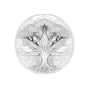 Tree of Life as above so below tattoo design idea