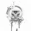 matching tattoo design idea