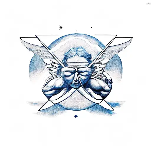 icarus and daedalus tattoo design idea