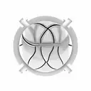 Incorporate symbols of basketball, squash, bodybuilding, american football and handball tattoo design idea