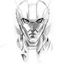 barry allen  tattoo design idea