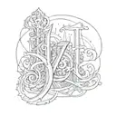 Number 143 tattoo design idea