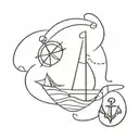 something maritime   tattoo design idea