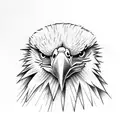 eagle neck tattoo tattoo design idea