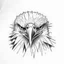 eagle neck tattoo tattoo design idea