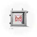 exit sign tattoo design idea