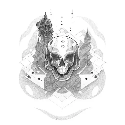 fallen soldier  tattoo design idea