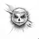 scarecrow  tattoo design idea