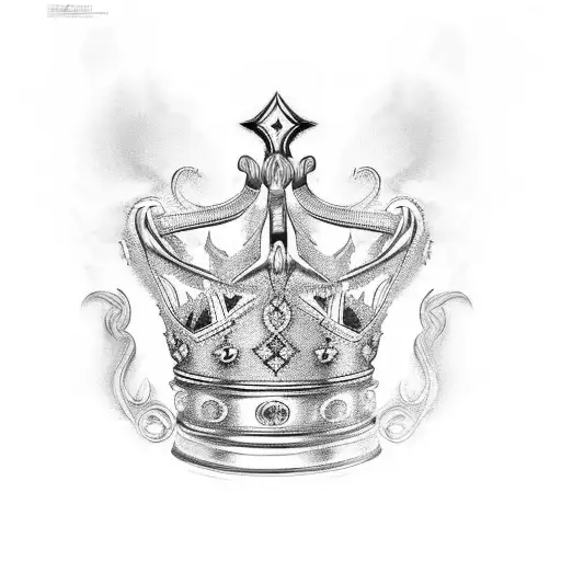 King's Crown tattoo design idea
