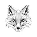 fox on ring finger tattoo design idea