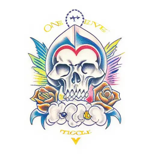 one love one live tattoo design idea