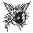 RIP UNCLE tattoo design idea