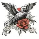 RIP UNCLE tattoo design idea