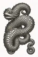 Dune worm frank herbert tattoo design idea