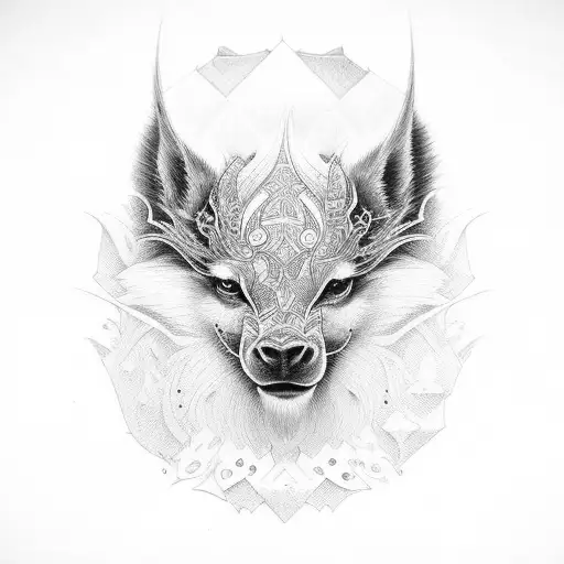 mara patagonica tattoo design idea