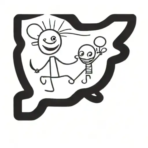 mixed feelings i tattoo design idea