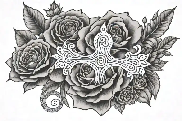  Tatiana Shmayluk's "Trust Your Gut" tattoo adapted for the forearm tattoo design idea