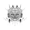 tezcatlipoca tattoo design idea