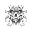 tezcatlipoca tattoo design idea