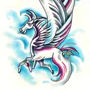  Pegasus tattoo design idea