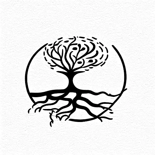 Tree of Life tattoo design idea