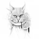 999 tattoo design idea