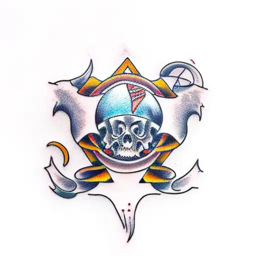 create your own reality  tattoo design idea